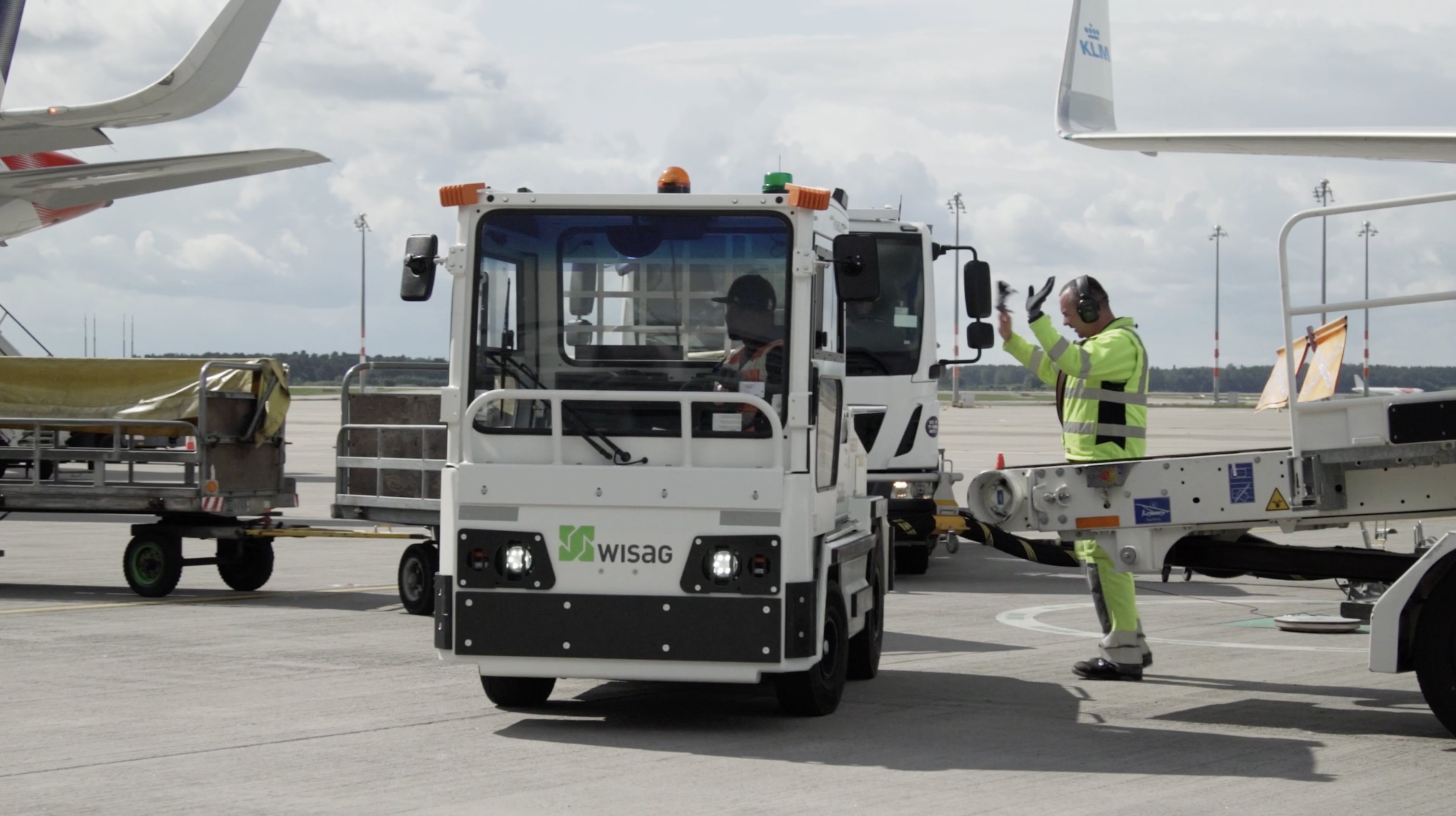 Elektrische Ground Handling Fahrzeuge